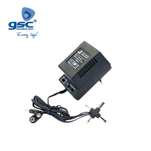 Adaptador de alimentação universal AC/DC de 500mAh