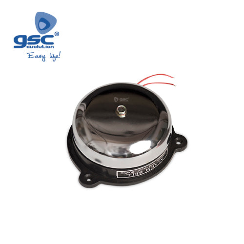 Telephone auxiliary steel bell 7.5cm diameter 86db