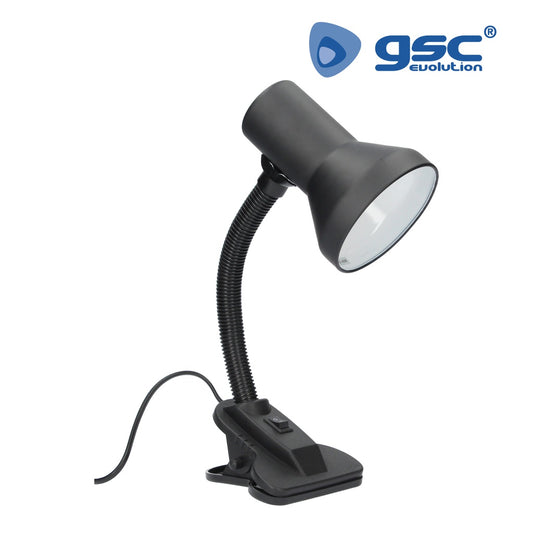 Flexo com prancheta E27 40W- Preto