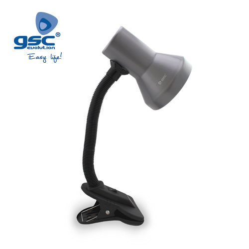Flexo com prancheta E27 40W- Cinza