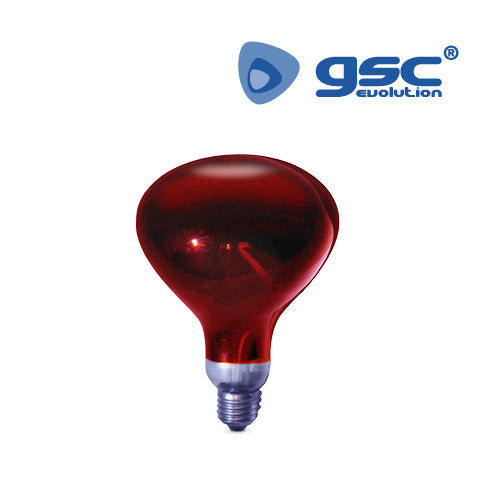 Lampe infrarouge 160mm E27 Max. 250W