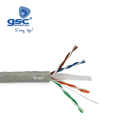 Rolo de cabo de rede 100M UTP CAT6