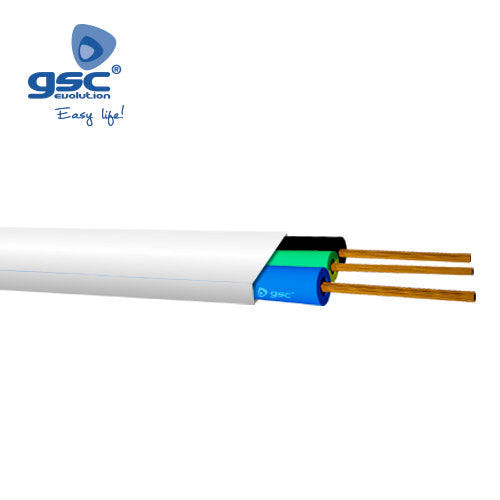 Rolo de 50M Tubo flexível extraplano (3x1,5mm)