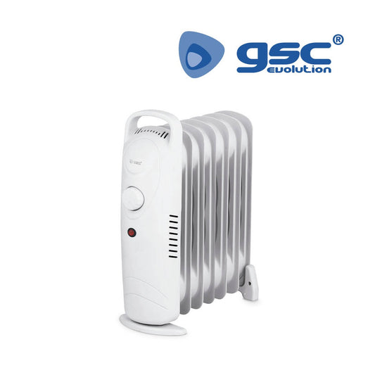 Mini radiador 7 elementos de óleo máx. 600 W