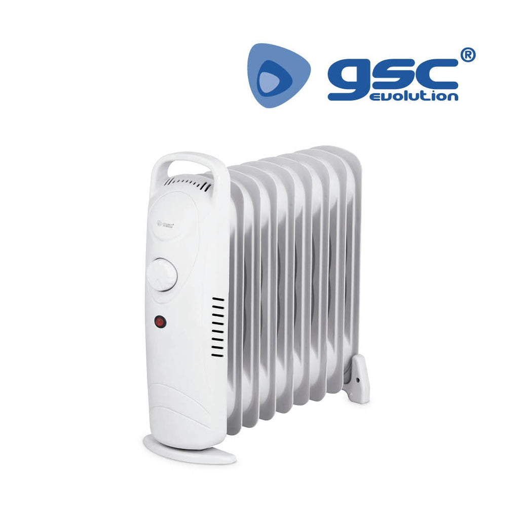 Mini radiador de óleo 9 elementos máx. 900W