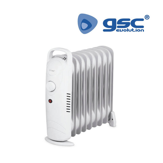 Mini radiador de óleo 9 elementos máx. 900W