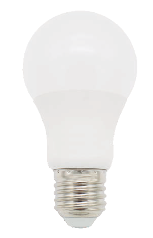 LAMPADA E27 A60 7W 600LM BRANCO QUENTE 3000K 230V AC