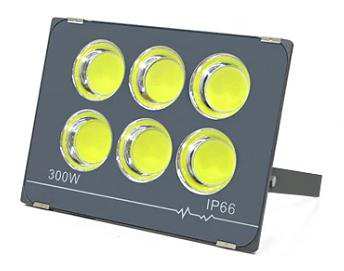 PROJETOR COB LED 300W 24000LM 6000K IP66 230V AC