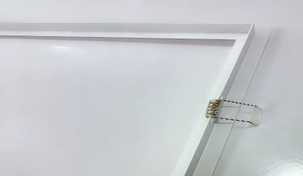 White Surface Rim for Fixing the LED Panel