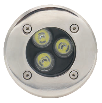 PROJECTEUR DE PLANCHER LED 3W 270LM BLANC FROID 6500K IP65 230V AC