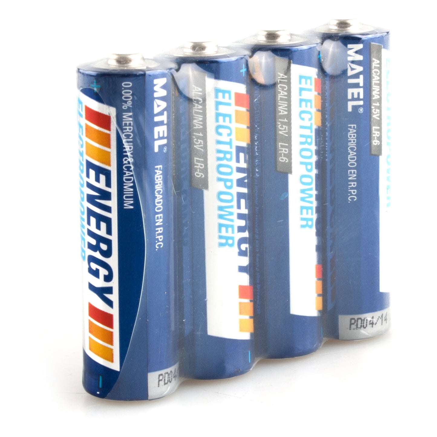 PILHA ALCALINA ENERGY LR06 / AA RETRÁCTIL 4U