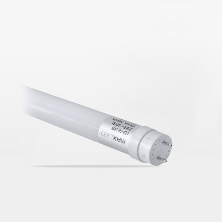 TUBO LED T8 VIDRO 60cm 120cm 150cm AC 230V Fase / Neutro do Mesmo Lado