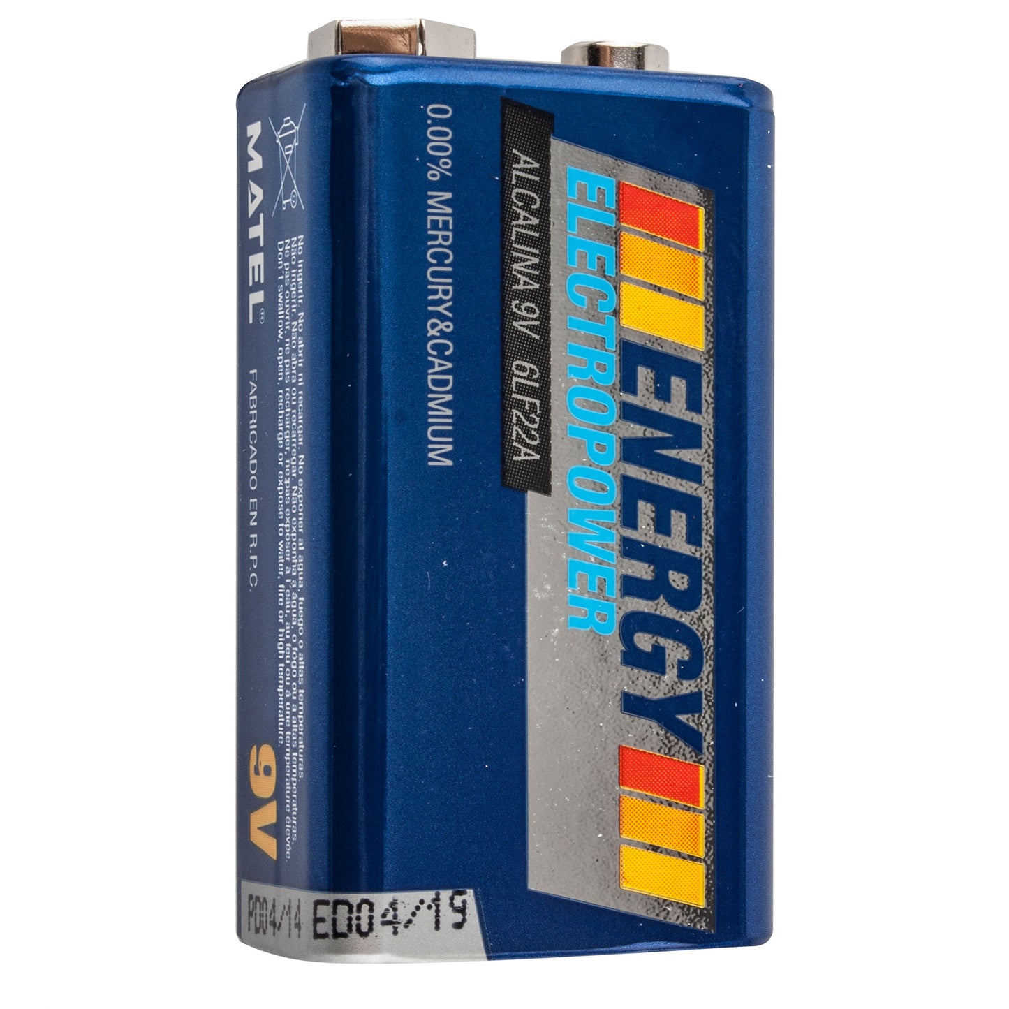 ALKALINE BATTERY POWER 6F22/9V BL 1U
