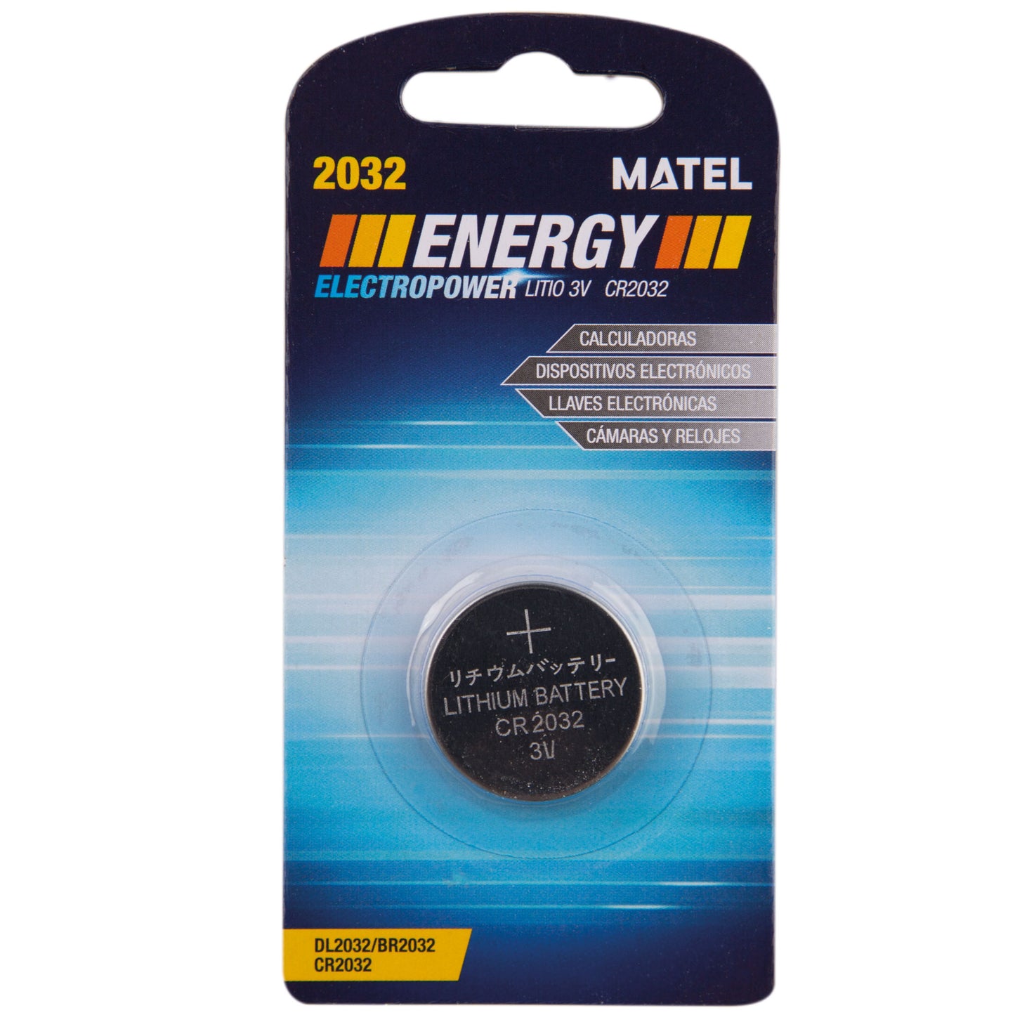 BATTERIE AU LITHIUM ÉNERGIE 2032 BL 1U