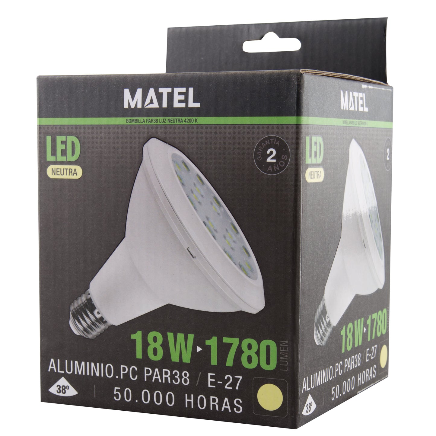 LAMPADA LED E27 6W 12W 18W PAR20 PAR30 PAR38