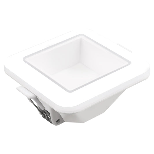 MATEL SQUARE LED PANEL 3 INTENSITIES 8W COLD