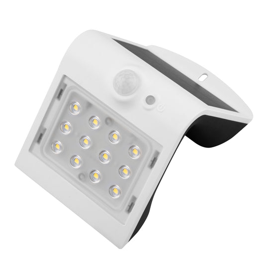 LED SOLAR WALL LAMP KORPASS SENSOR 2W WHITE