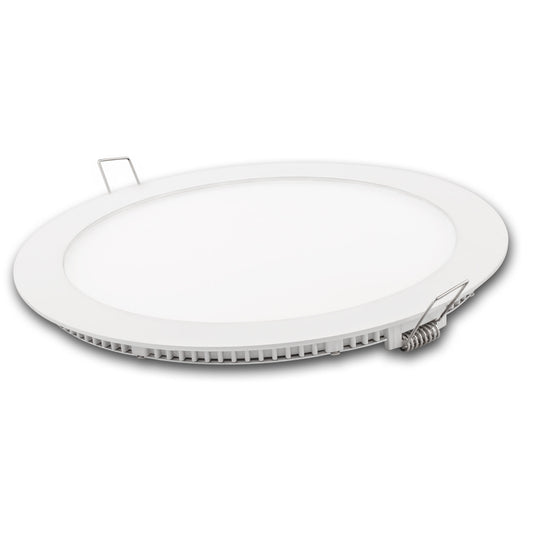 DOWNLIGHT LIGHT MATEL ROUND WHITE 18W TRICOLOR