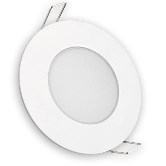 MATEL FIXED IP65 ROUND WHITE LED RING 8W COLD