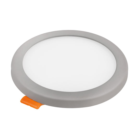 DOWNLIGHT LED MATEL ADJUSTABLE ROUND GRAY 6W