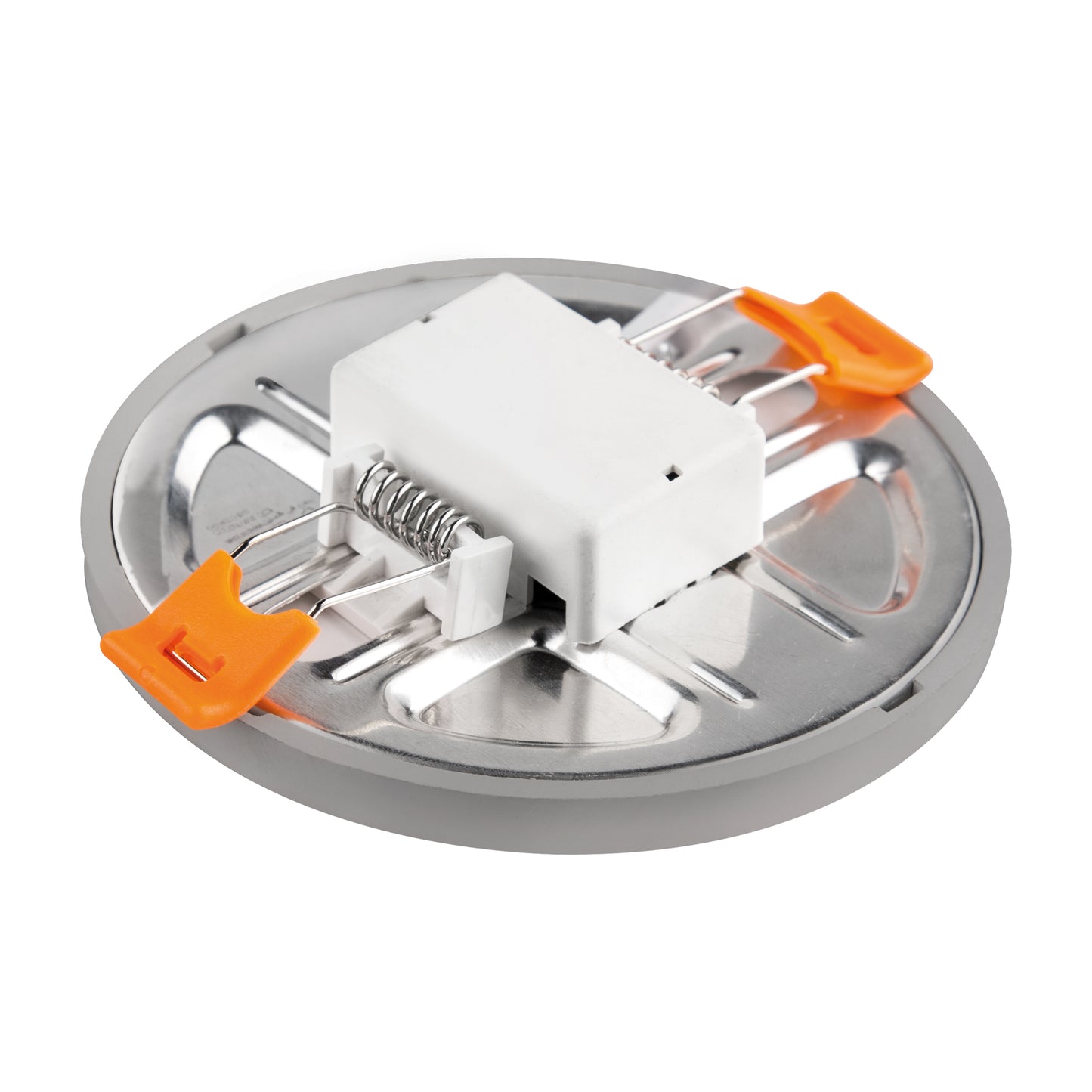 DOWNLIGHT LED MATEL AJUSTÁVEL REDONDO CINZA 6W