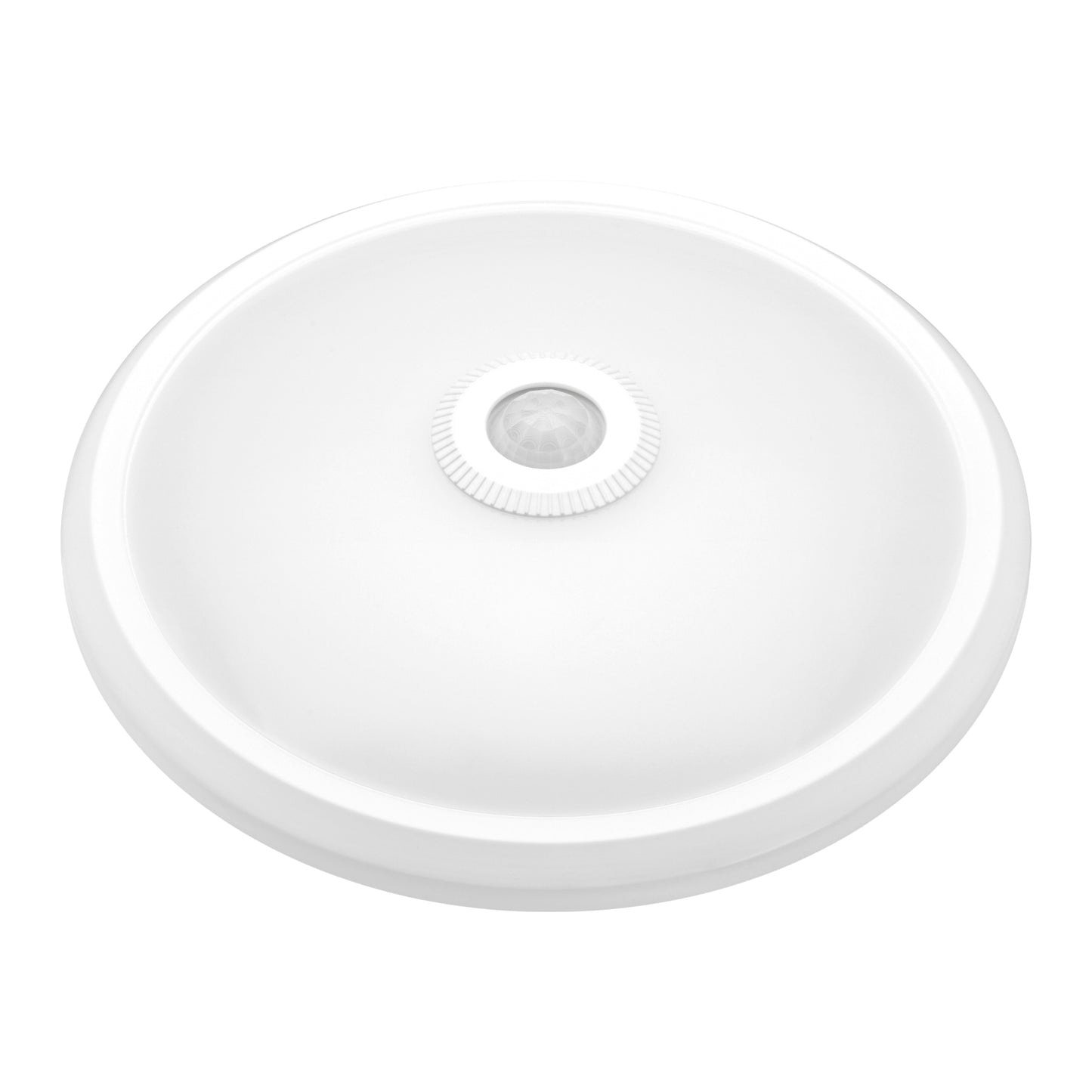 LÂMPADA DE PAREDE LED REDONDA COM SENSOR IP20 EMERGÊNCIA 16W NEUTRO