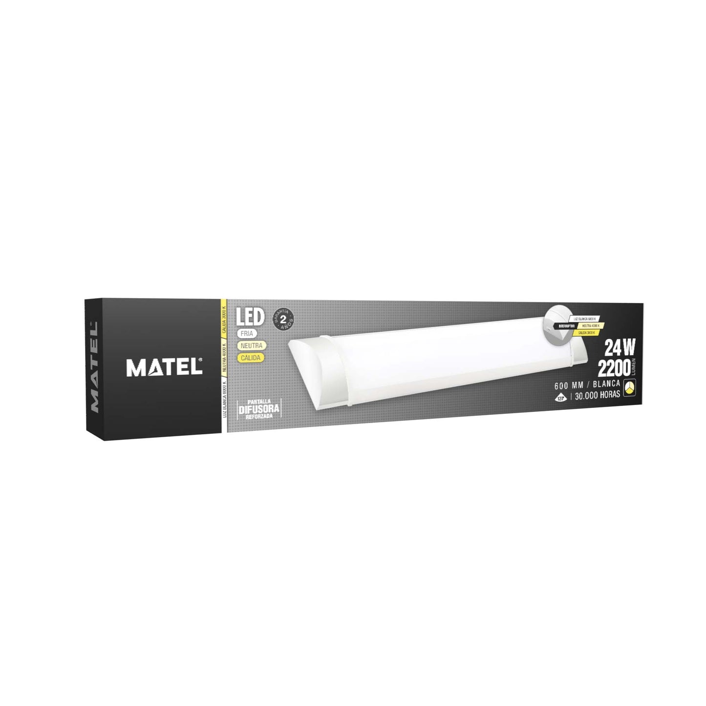 ARMURE LED EN ALUMINIUM TRICOLORE