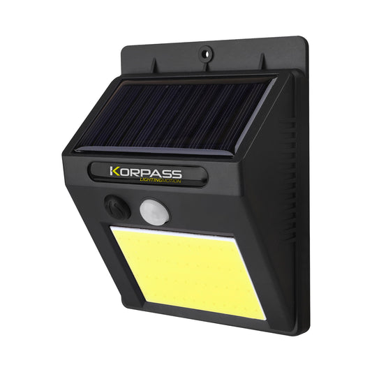 LED COB SOLAR WALL LIGHT WITH SENSOR 5W COLD LIGHT