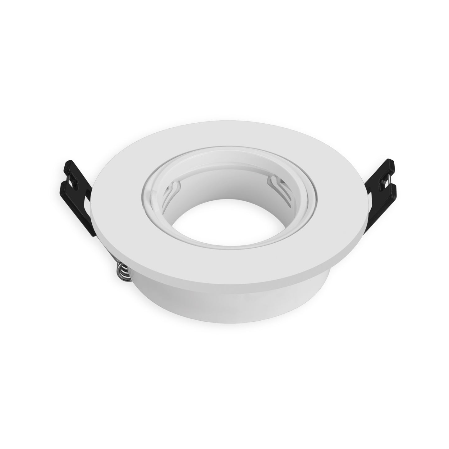 KIT DE ARO BASCULANTE REDONDO BRANCO 90MM