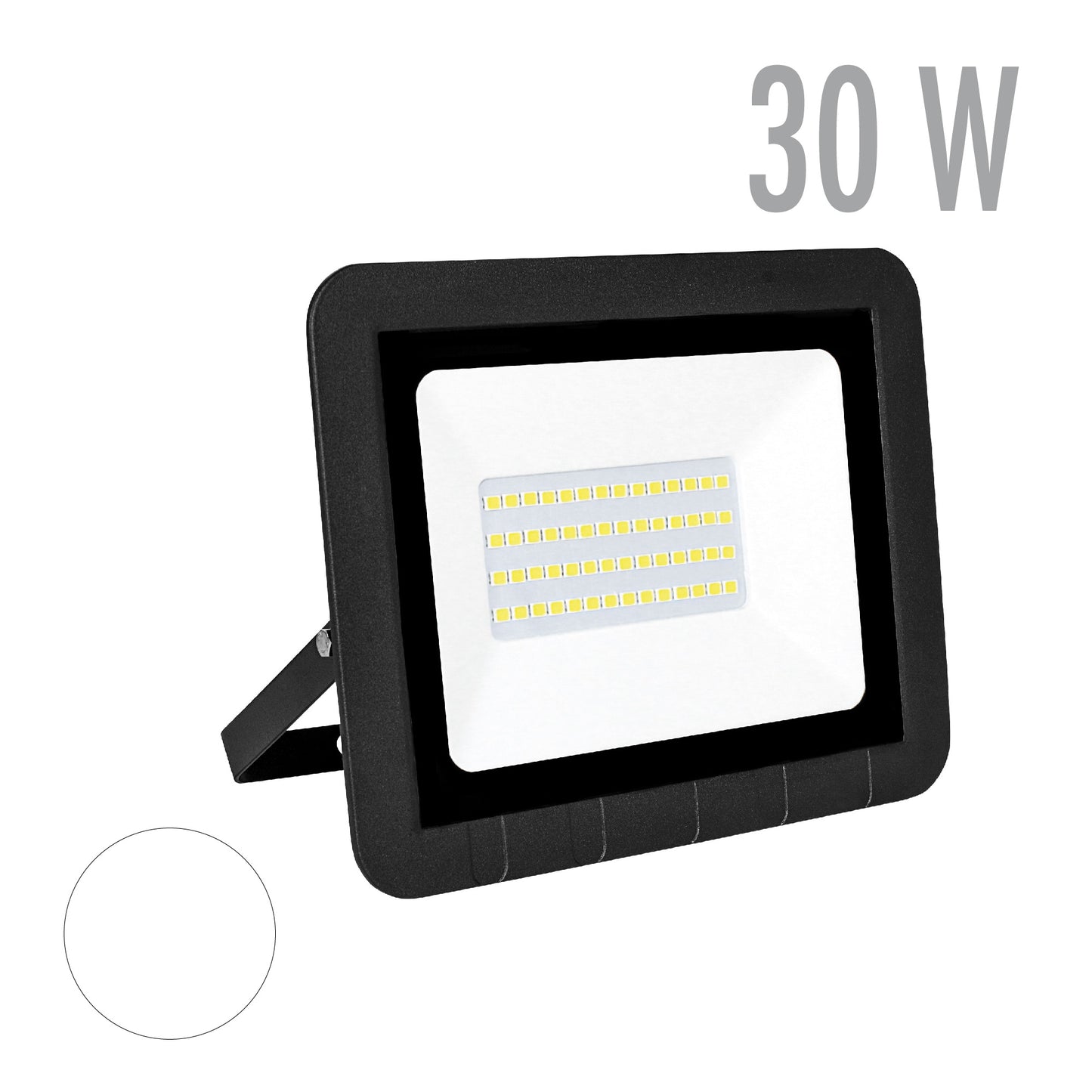 MATEL FLAT BLACK LED SPOTLIGHT IP65