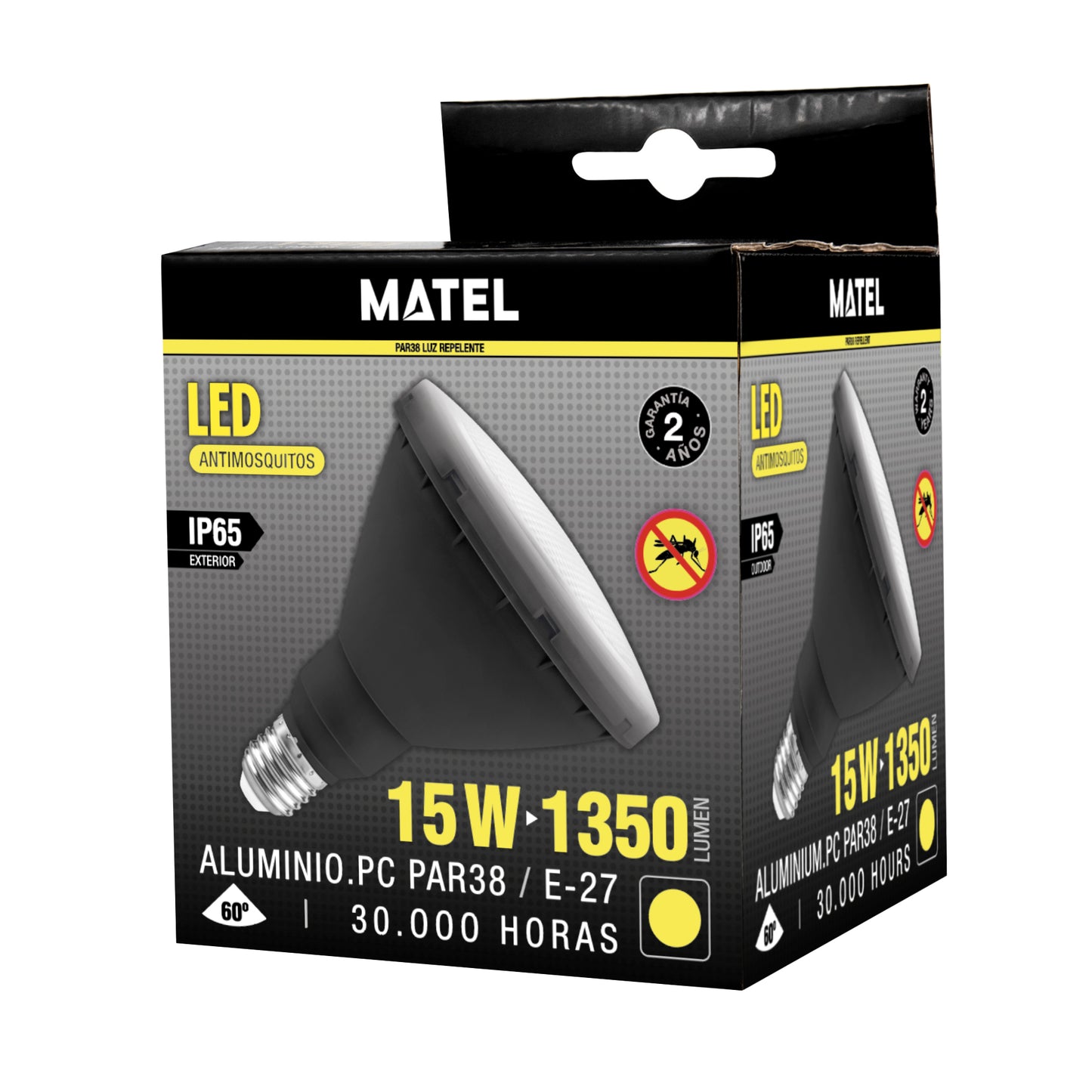 PAR38 E27 ANTI-MOSQUITO LED LAMP 15W