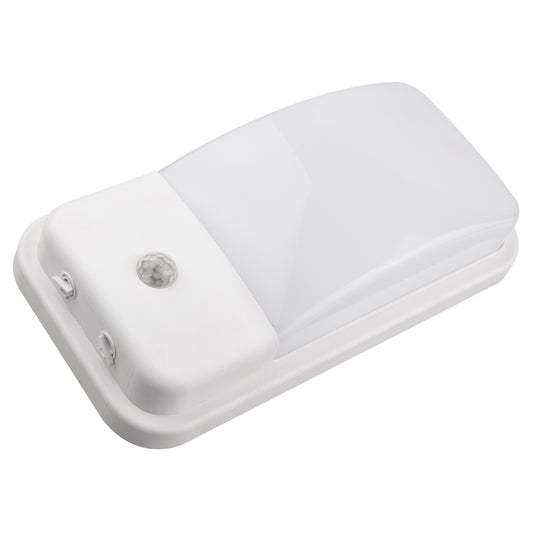 LED WALL LAMP MATEL IP65 COLD WHITE SENSOR 20W
