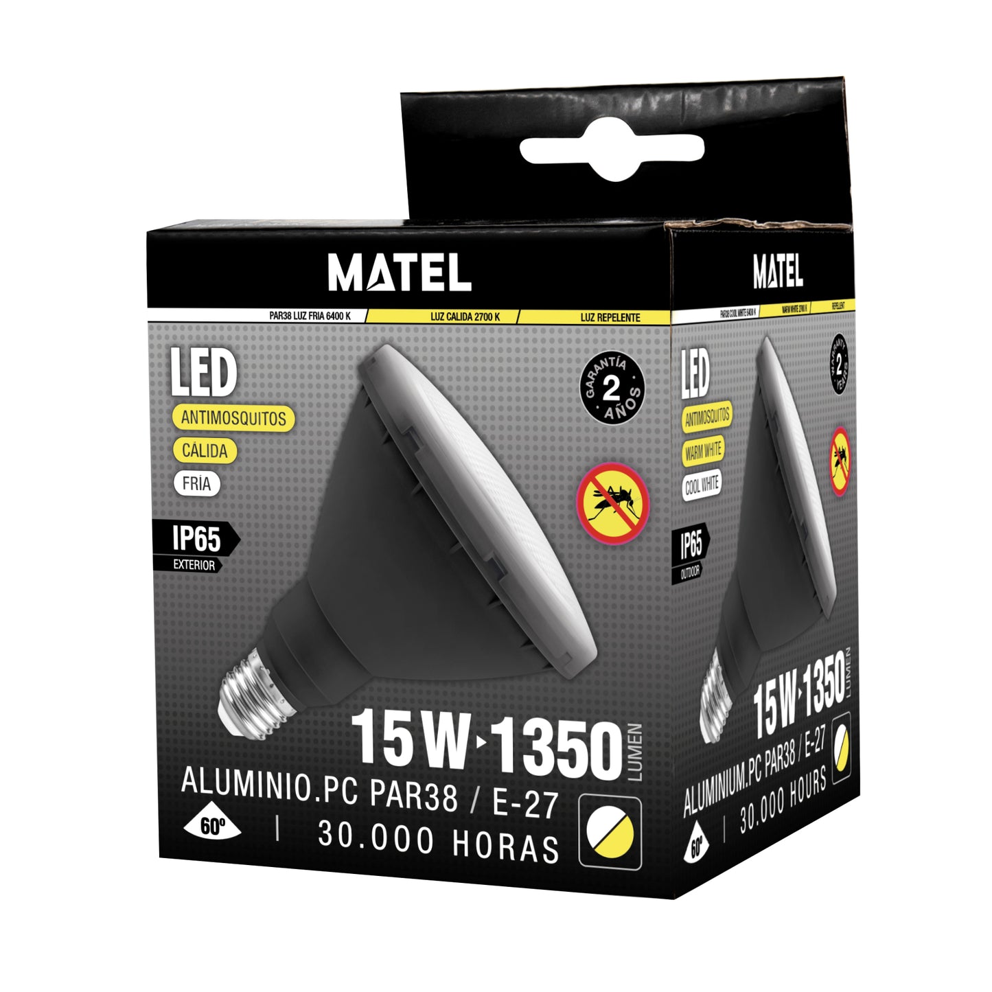 PAR38 E27 ANTI-MOSQUITO LED LAMP 15W