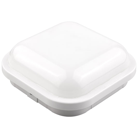 LED WALL LAMP MATEL IP65 SQUARE COLD WHITE 15W