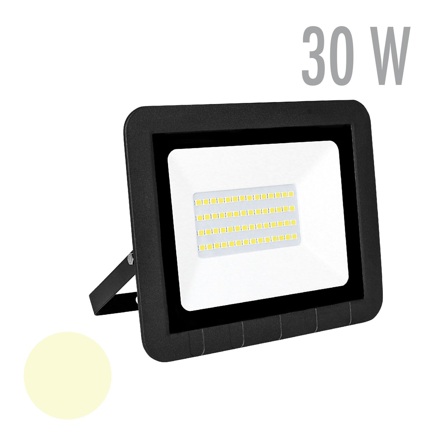 MATEL FLAT BLACK LED SPOTLIGHT IP65