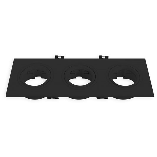 KIT ARO RECTANGULAR DE BRAÇO BALANÇO TRIPLO PRETO