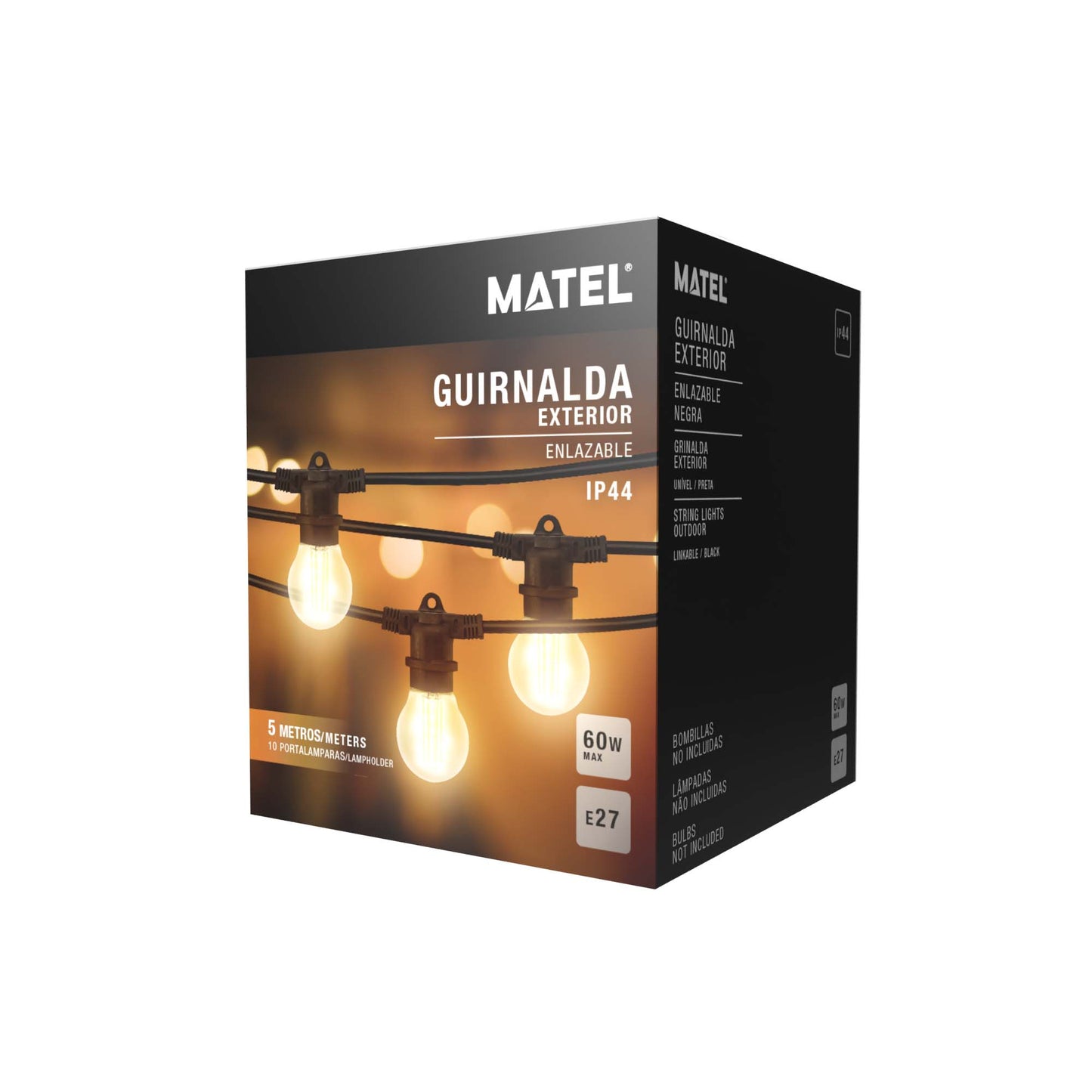 GUIRLANDA INTERLIGADA E-27 MATEL