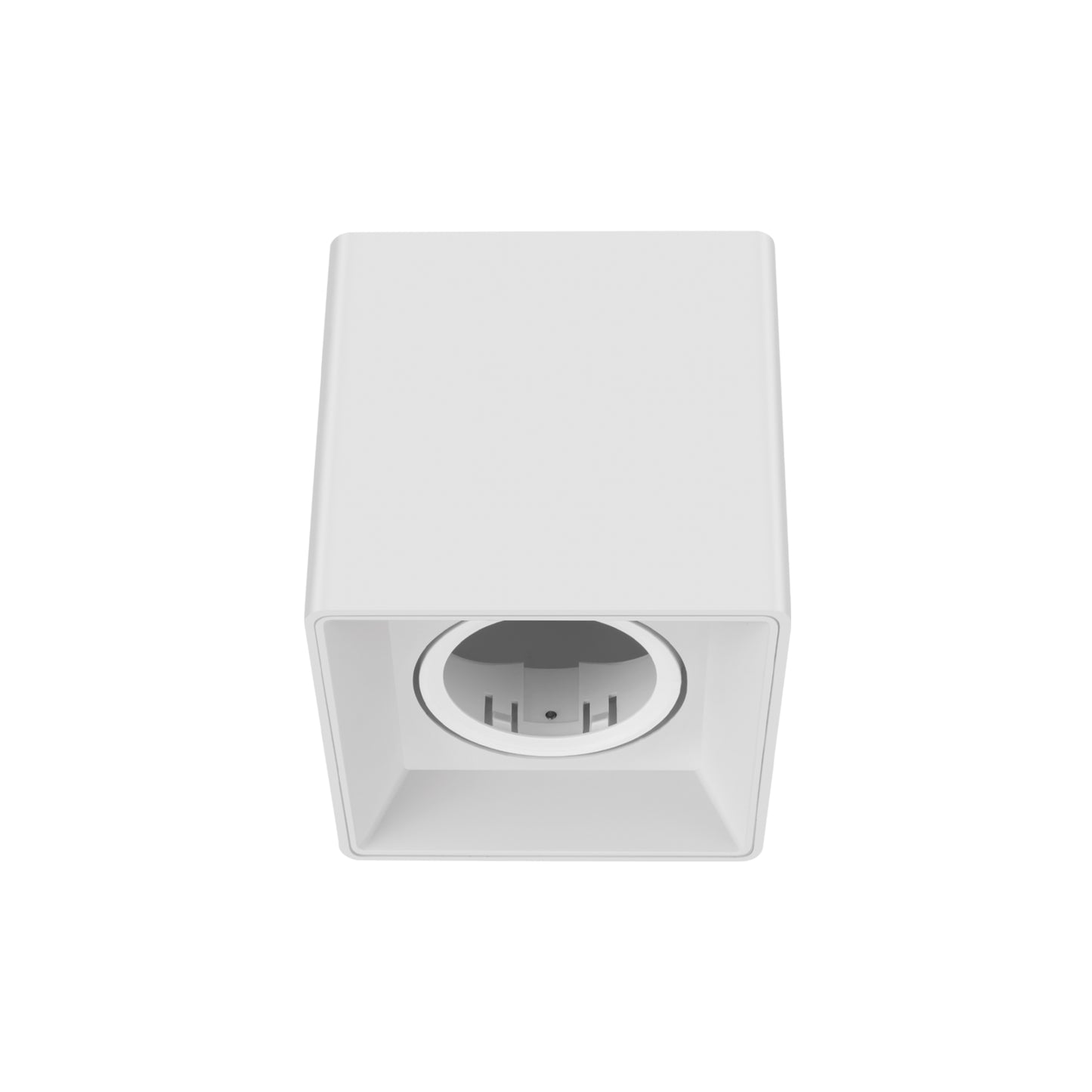ARO DE SUPERFÍCIE INCLINÁVEL QUADRADO BRANCO