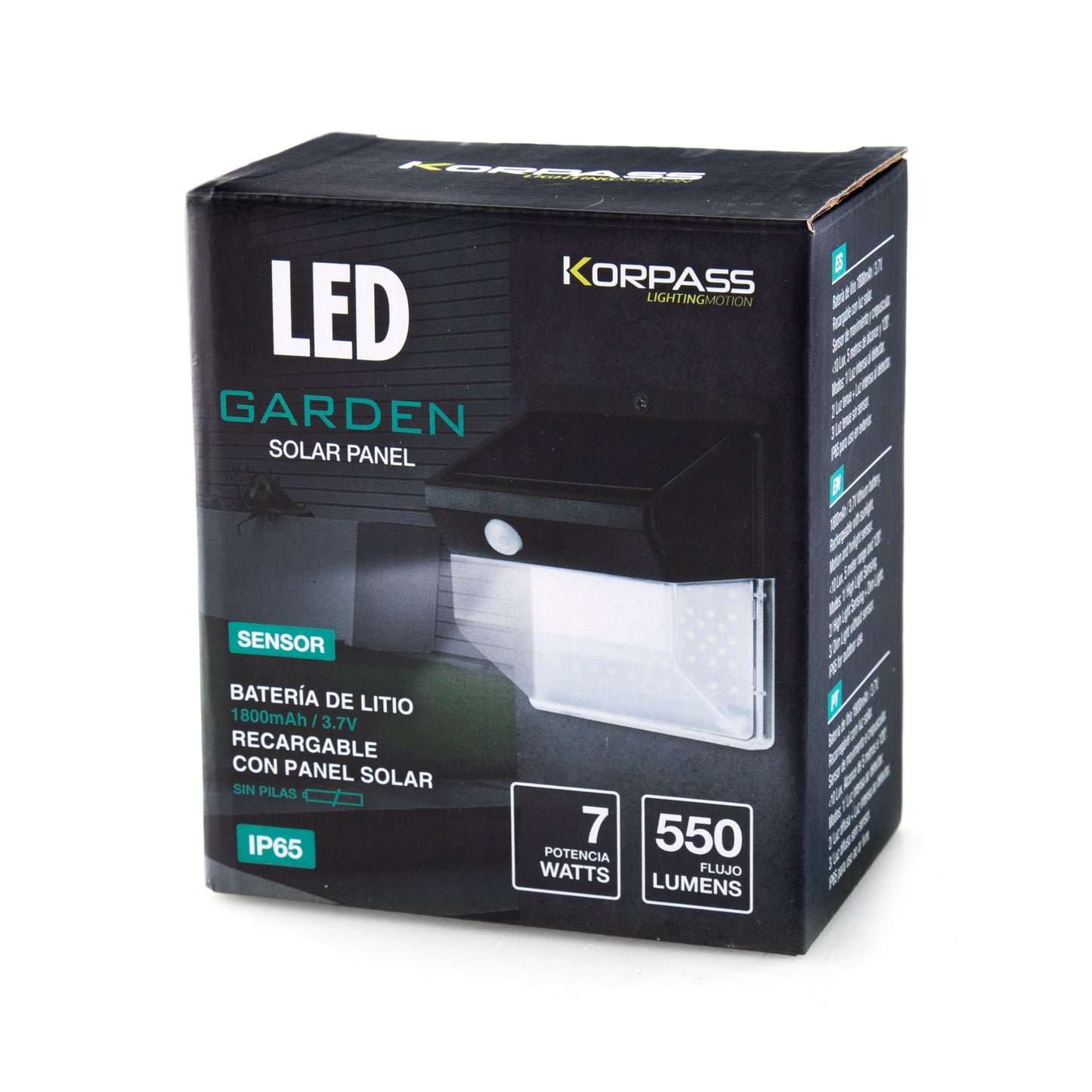 LED SOLAR LIGHT WITH COLD LIGHT SENSOR 7W