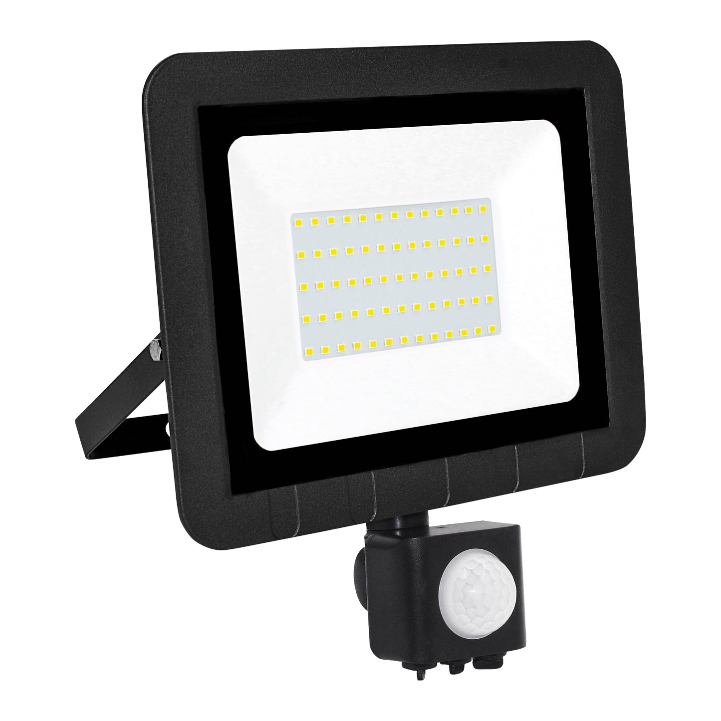 PROJETOR LED MATEL COM SENSOR PRETO 10W / 20W / 30W / 50W