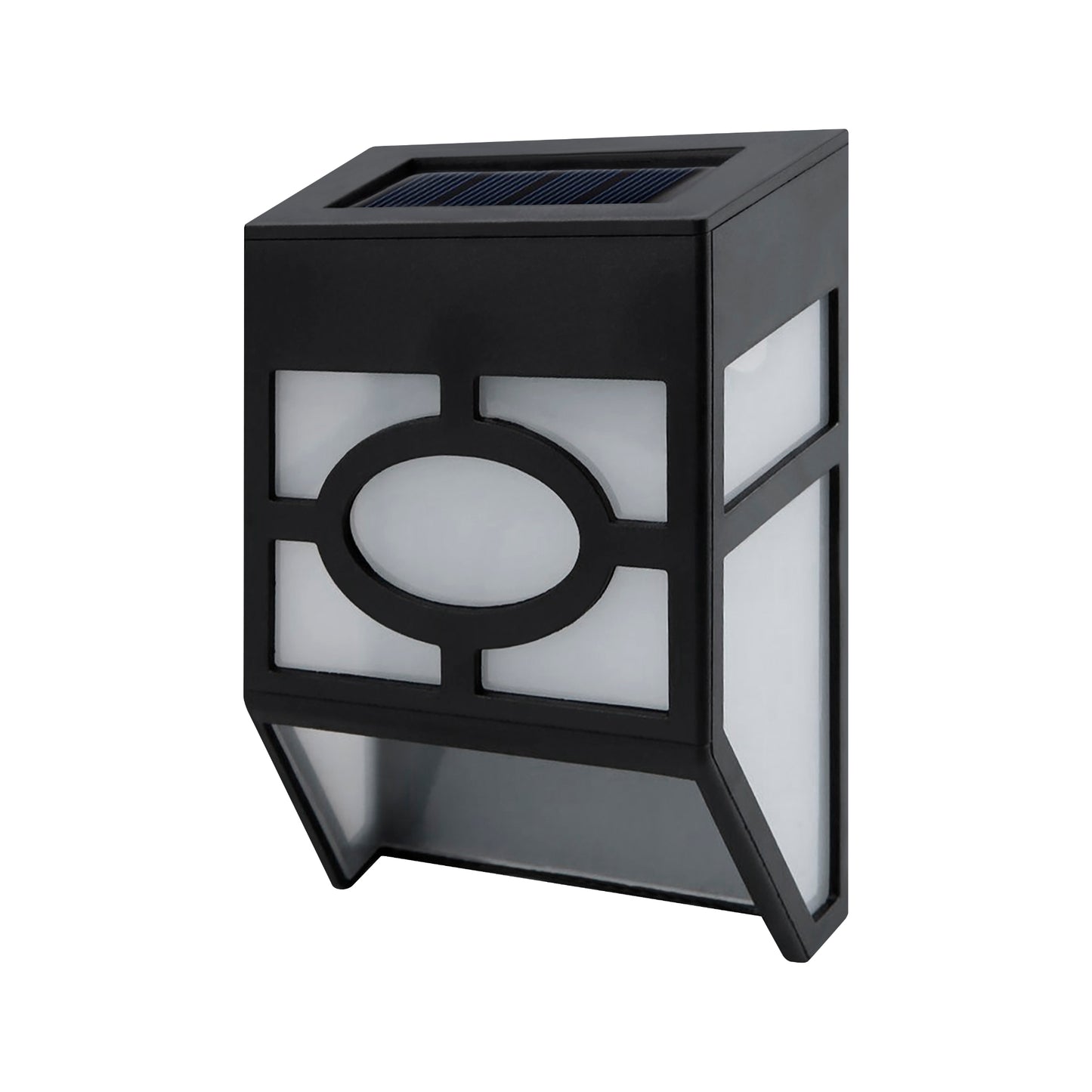 LAMPE DE GUIDAGE LED À MONTAGE MURAL SOLAIRE 1W LUMIÈRE CHAUDE 2 UNITÉS