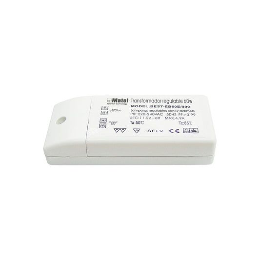 TRANSFORMADOR ELECTRÓNICO ONLEX 12V 60W