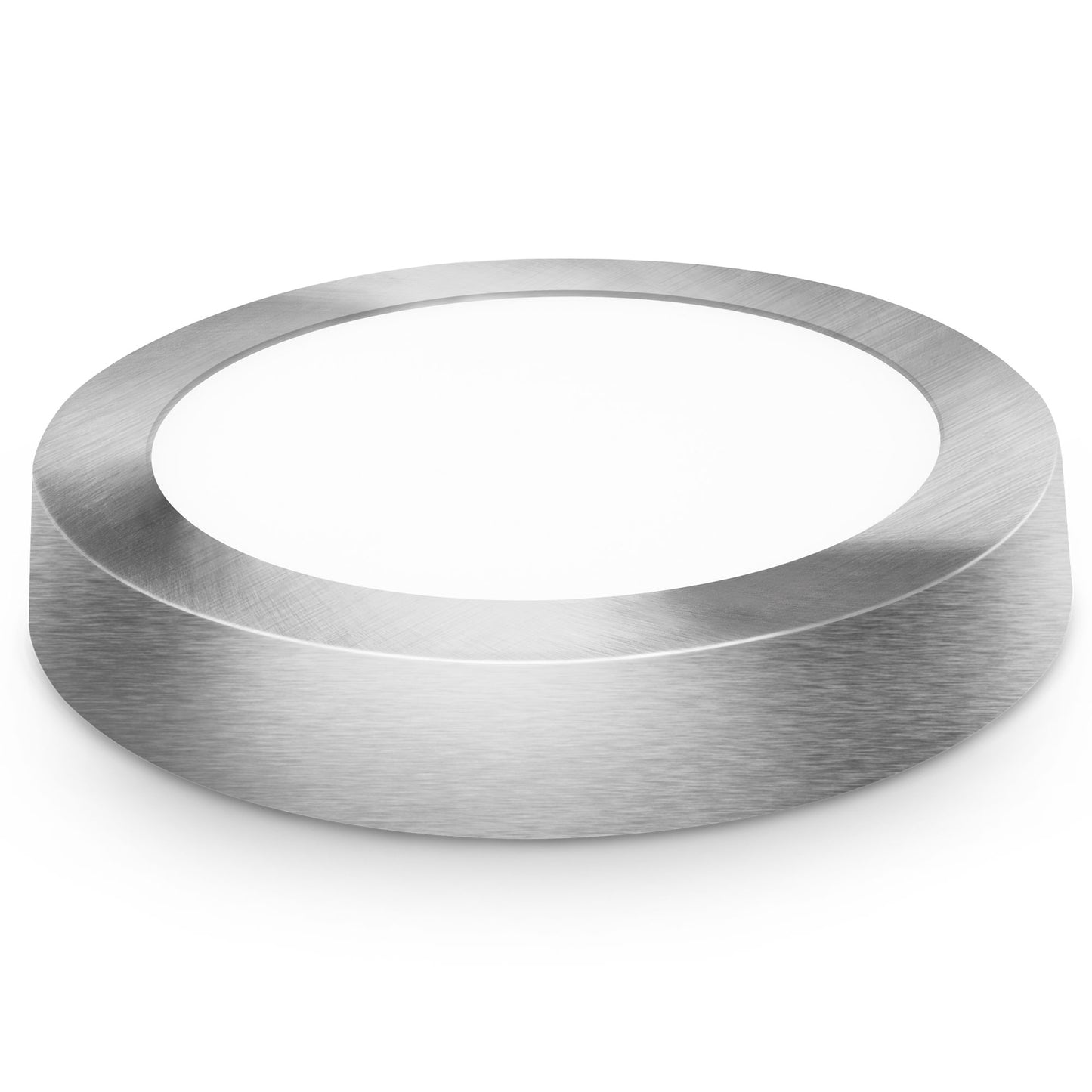 DOWNLIGHT LED MATEL SURFACE ROUND SILVER 12W