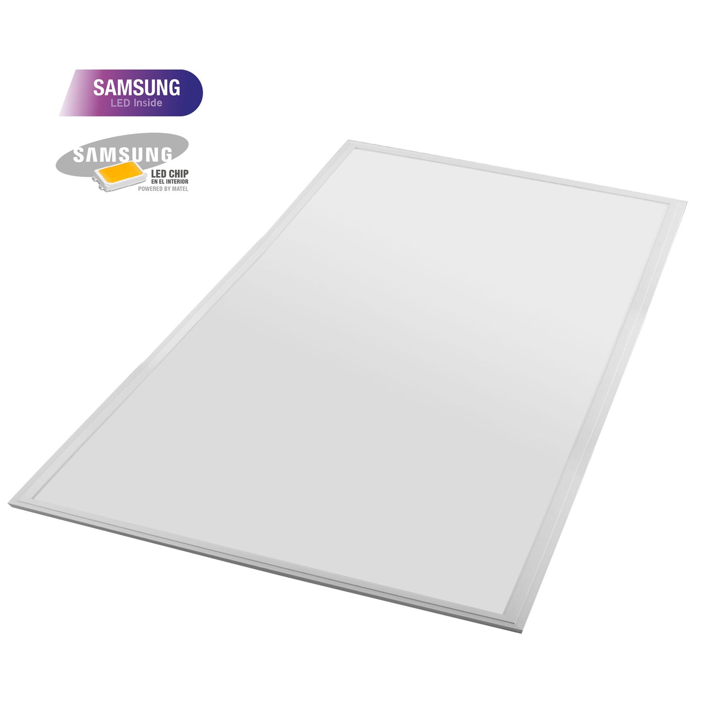 PAINEL DE LED SAMSUNG ALUMÍNIO BRANCO 60 X 120 CM 80W