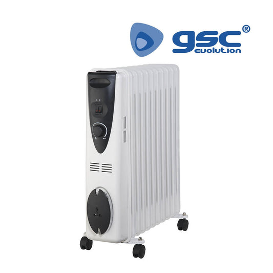 Radiador de óleo 9 elementos Max. 2000W