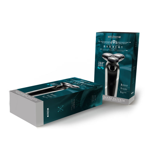 MAQUINA DE BARBER 3W COM BATARIA E CABEÇA ROTATIVA