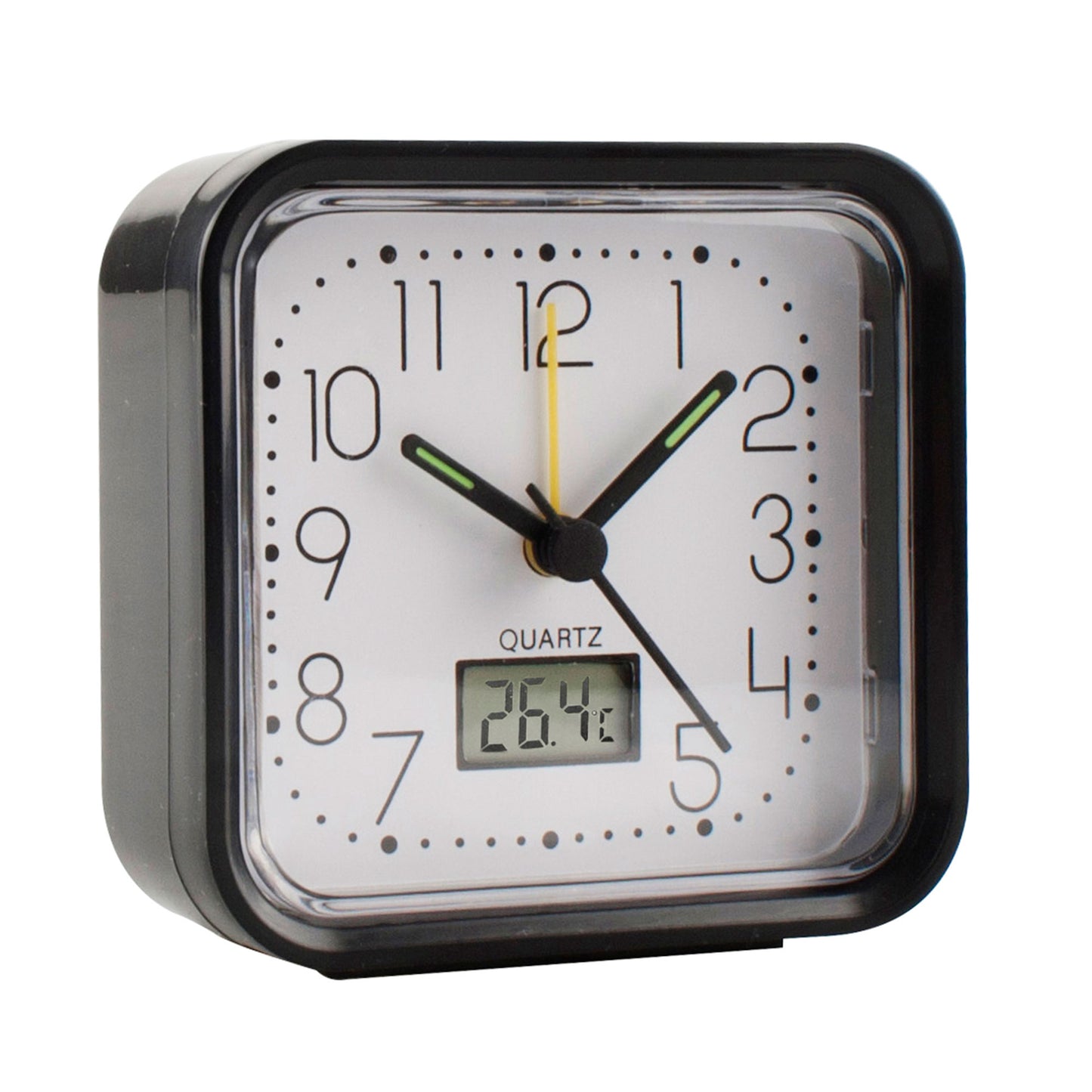 RELÓGIO ANALÓGICO ALARME 82X82X38 BLANCO