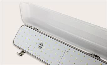 ARMADURA COM LED OPALINA IP65 20W 60CM / 40W 120CM / 60W 150CM / 6400K 230V AC