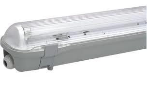 ARMADURA PARA LAMPADA T8 0.6M 1.2M 1.5M LED 1 OU 2 TUBOS 230V AC