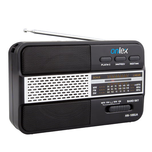 RÁDIO PORTÁTIL KÜKEN BATERIA RECARREGÁVEL